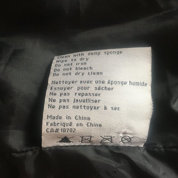 Levi's Mens Faux Leather Jacket Coat Black Bomber Trucker Biker Size XL 13862B - Picture 11 of 13